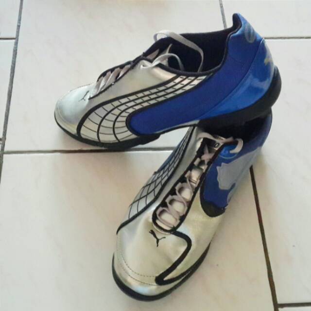 Sepatu Puma Futsal Ori Blue