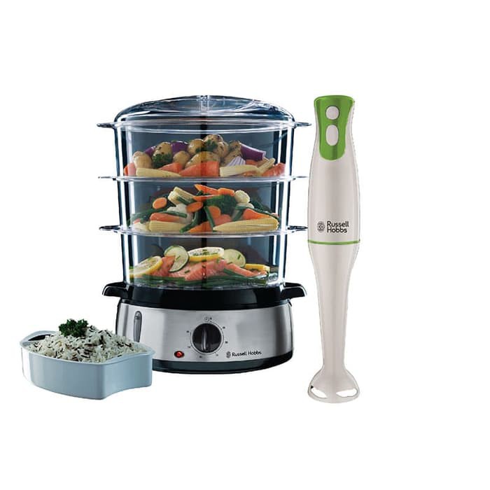 Bundling Russell Hobbs Food Steamer  Explore Hand Blender M86