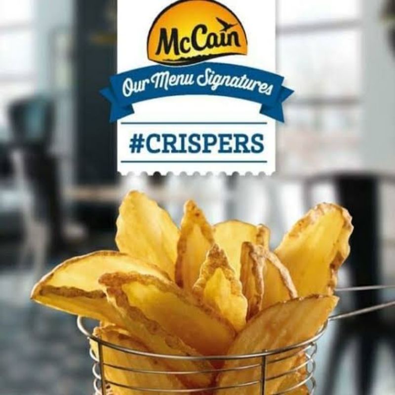 

Mc cain crispers frozen potato french fries kentang goreng beku mccain