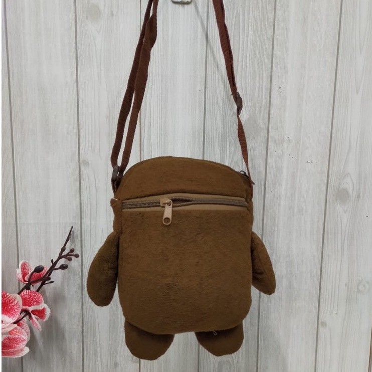 Toysopedia Tas Domo/Slingbag Tas Slempang Domo/Tas Ransel Backpack Karakter