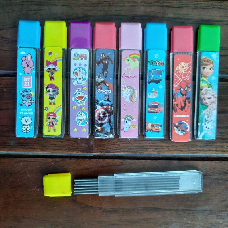 

Refill / isi ulang pensil mekanik 2 mm