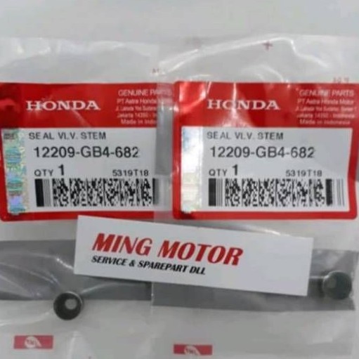 2pc Seal klep Vario 125 150 Beat FI Vario FI dll  Asli Ahm