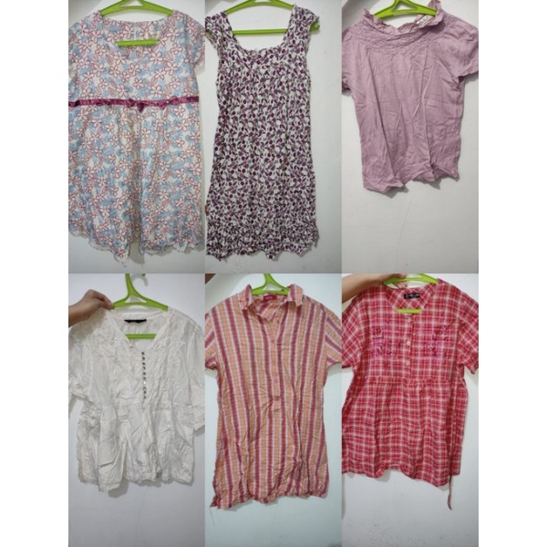 Oneset Kaos Daster Baju ibu hamil Tunik Blouse Celana Kerja setelan ibu hamil