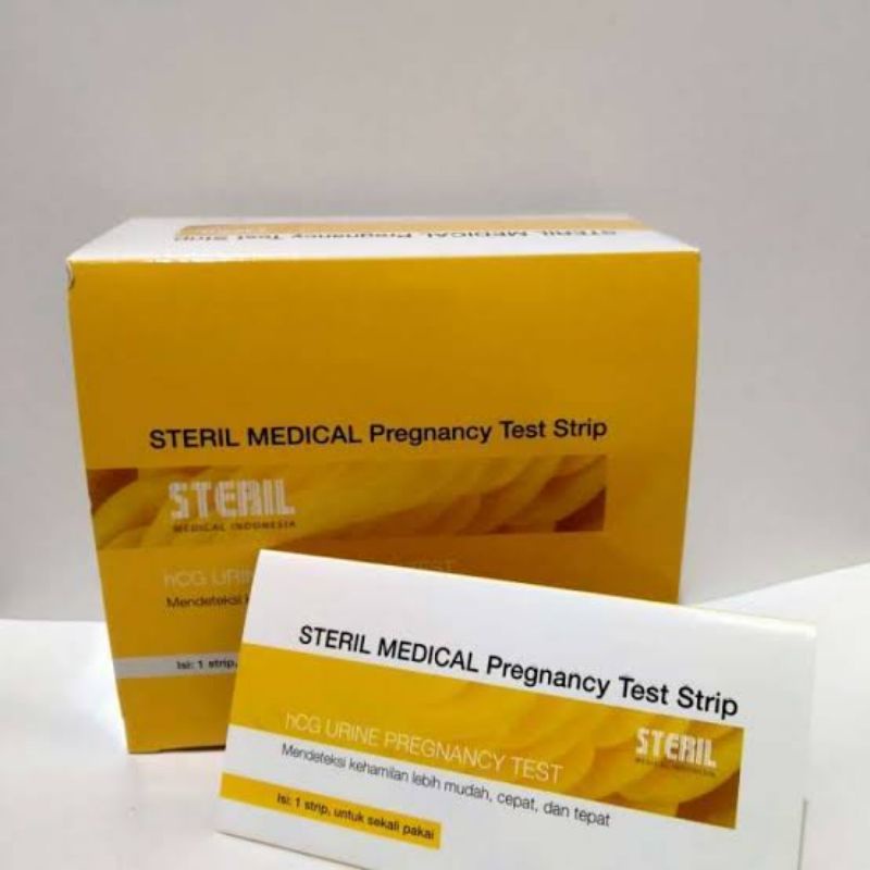 Jual Test pack STERIL / tes kehamilan / 1 BOX ISI 50 Pcs | Shopee Indonesia