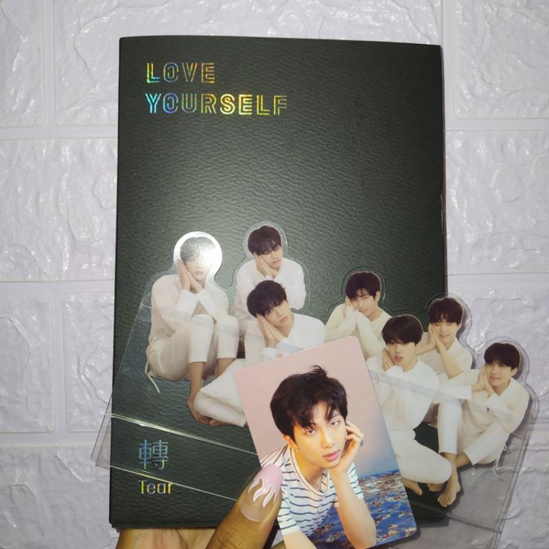 ready album bts tear ver O&R unsealed fullset/album only/sharing/PC rm/namjoon&jin & suga/min Yoongi