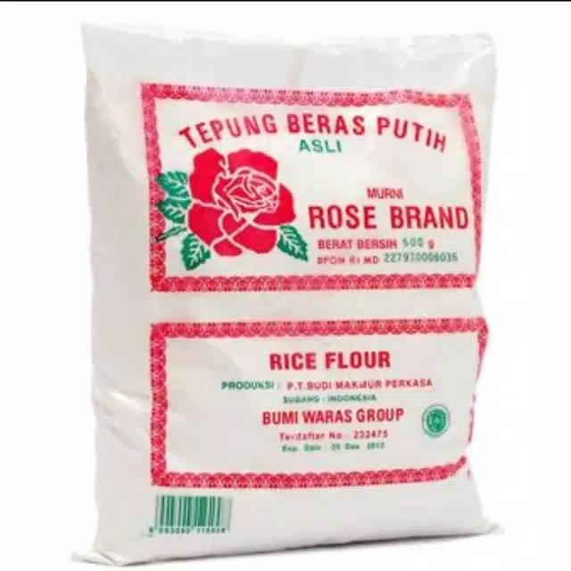 

TEPUNG BERAS PUTIH ROSE BRAND 500 G