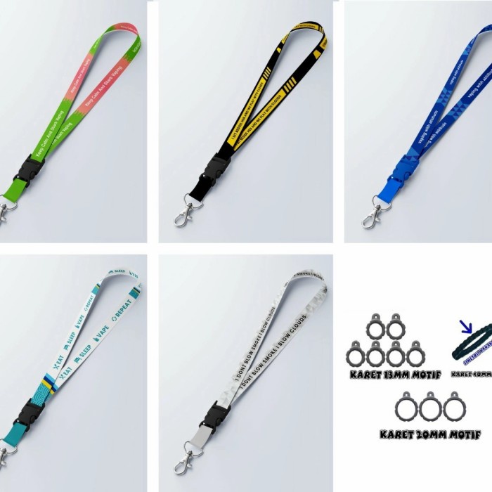 

Hari Ini Lanyard / Tali Gantungan Printing Murah