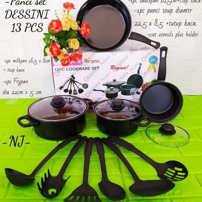 Cookware set 13 pcs