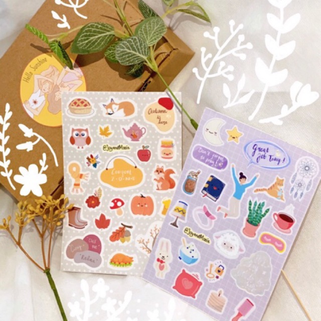 

Time Sticker (stiker tumblr estetik lucu kawaii bisa ditempel di HP)