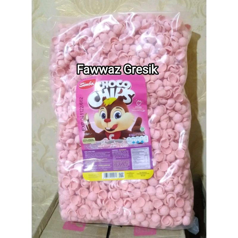 Simba Choco Chips Cereal 1Kg / Choco Crunch / Koko Crunch Coco Krunch Simba Bulky Nabati 1 Kg