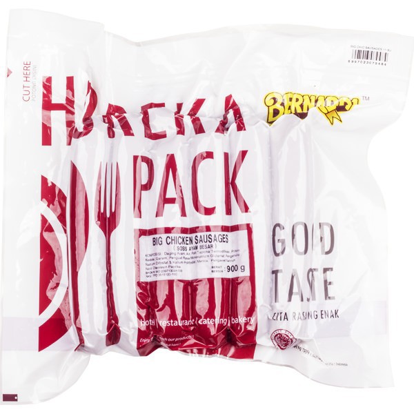 

Bernardi Horeca Pack Big Chicken Sausages 900 Gr