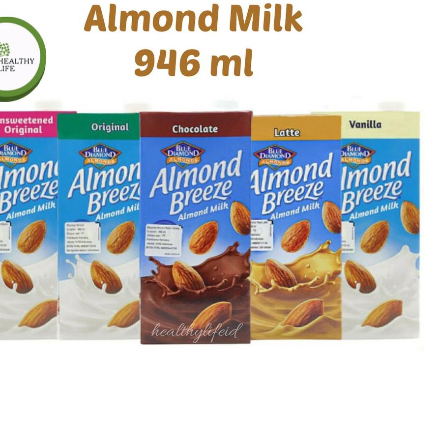

New produk 12.12 Blue Diamond Almond Breeze Almond Milk 946ml な
