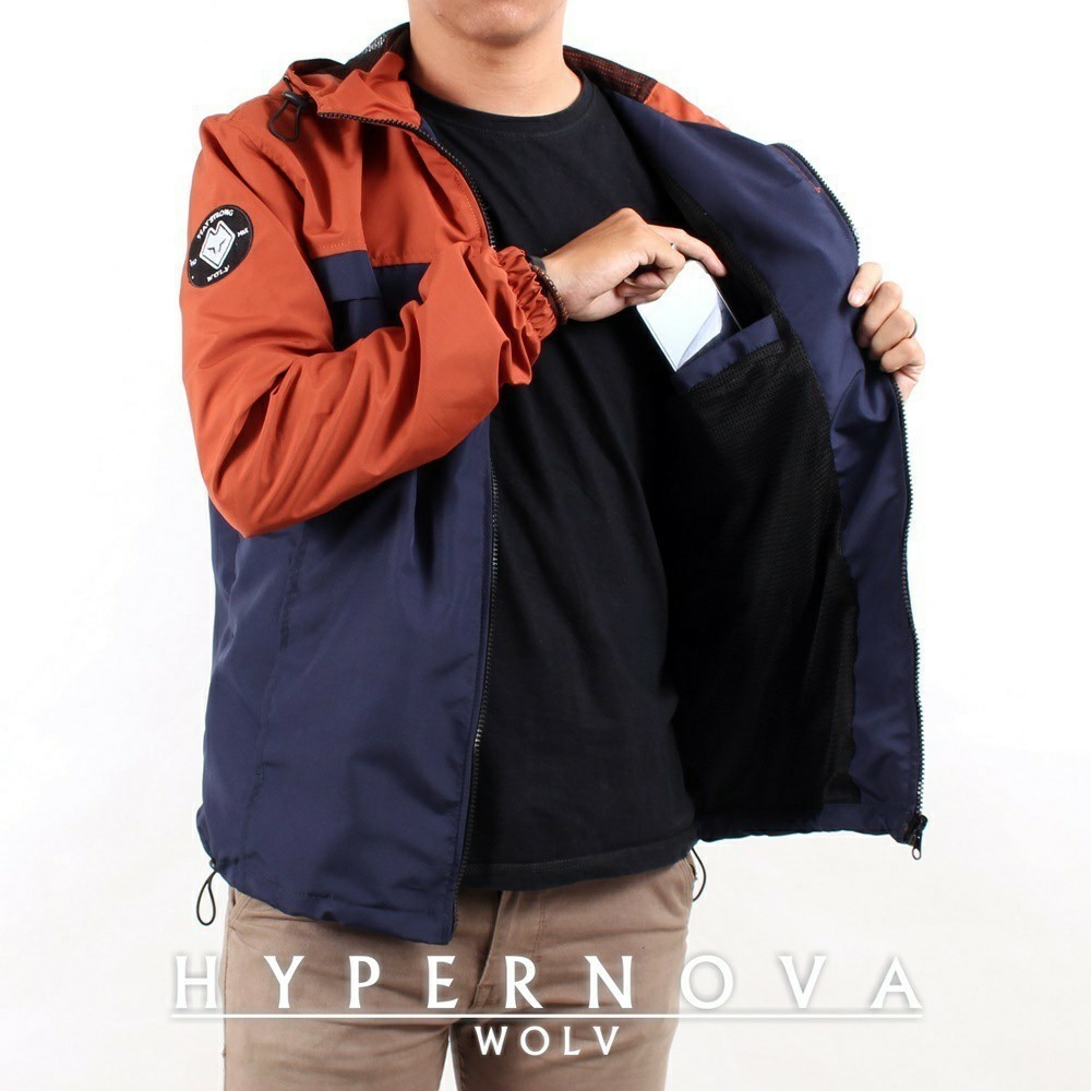 Jaket Pria / Jaket Waterproof / WOLV OUTDOOR JACKET / Jaket Pria Distro / Jaket Motor Pria