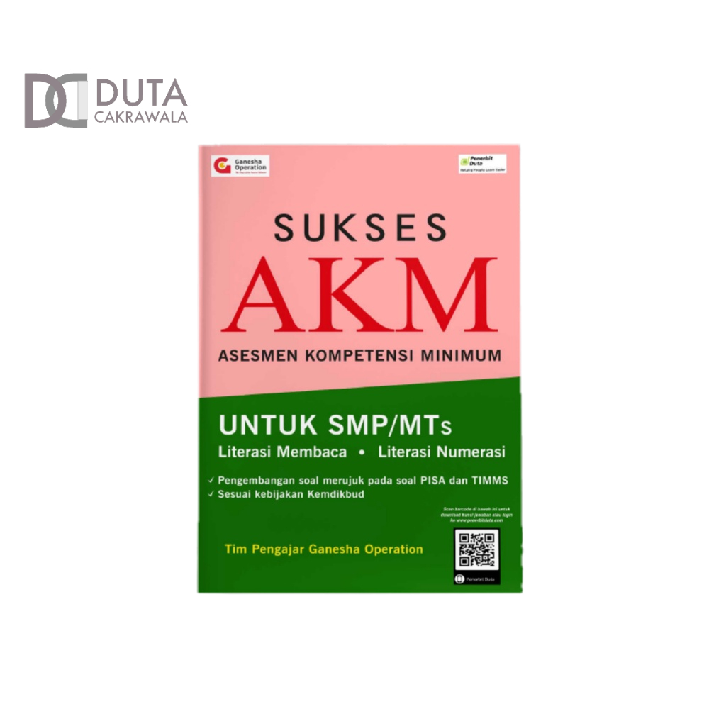 BUKU ANBK SUKSES AKM SMP GANESHA OPERATION 2022