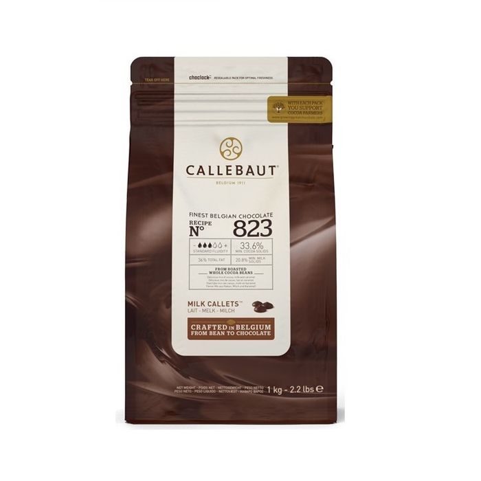 

Siap Kirim Callebaut 823Nv Milk Chocolate Couverture 33,6% 250G