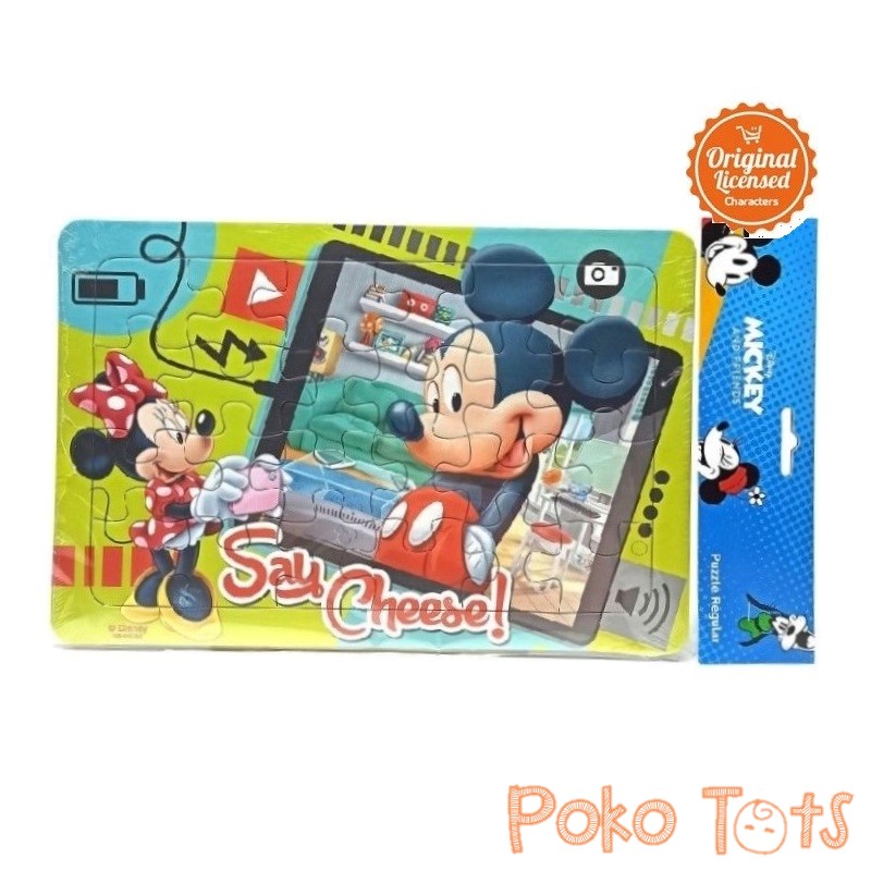 Happy Toon Mickey Mouse Puzzle 24pcs Jigsaw Puzzle Original License