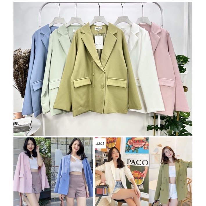 Blazer import Grosir Pgmta Kode 9301 serian isi 5 pcs x 179.000