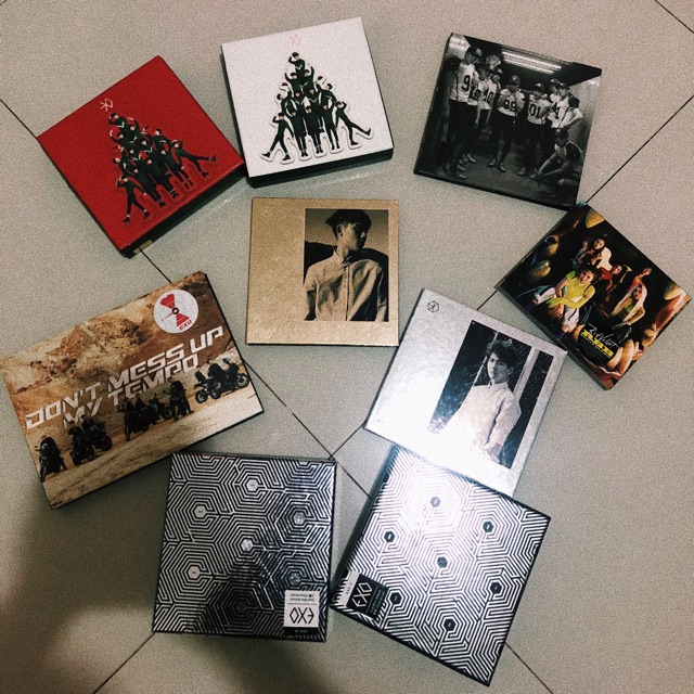 ALBUM EXO MID, LMR, DMUMT, EXODUS, & OVERDOSE // REDVELVET RBB