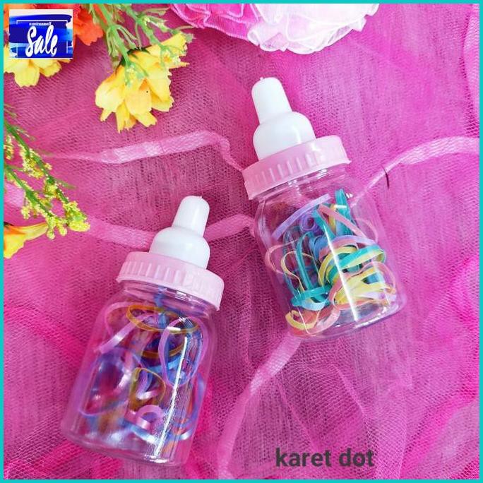 

Kanatakirambut- Karet Jepang Kemasan Dot 12 Pcs - Warna Terang -Aslii.
