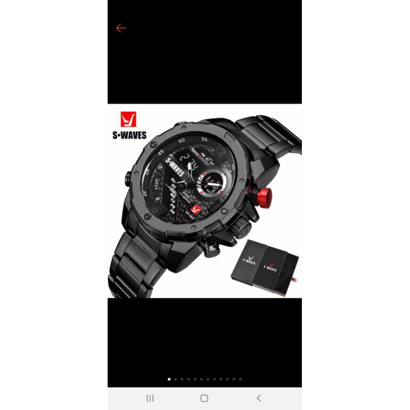 jam tangan pria swaves 2063