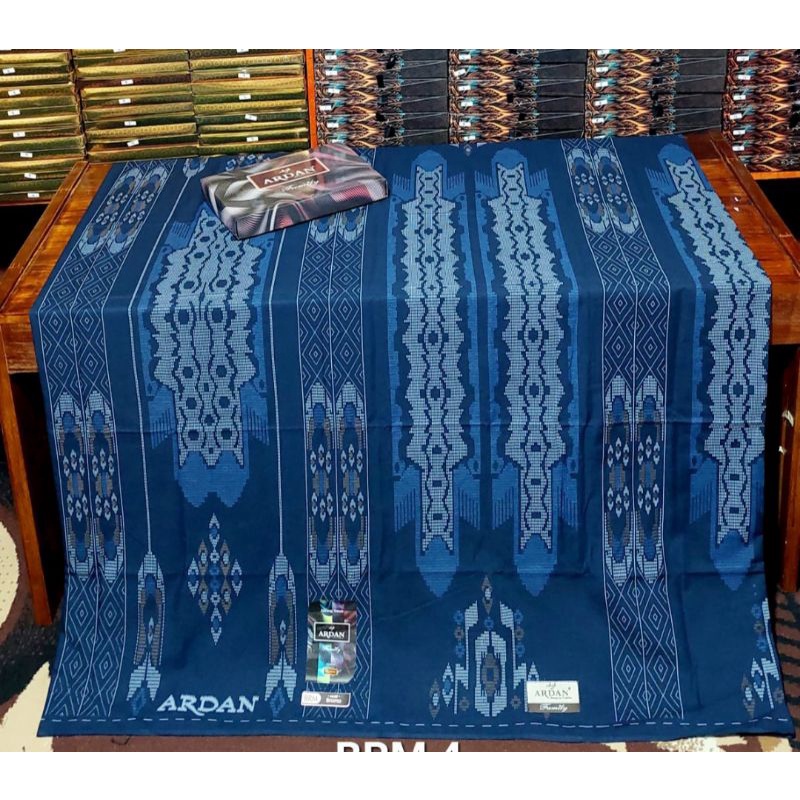 Ardan family terbaru motif BROMO & SEMERU  bisa seragaman-Biru donker