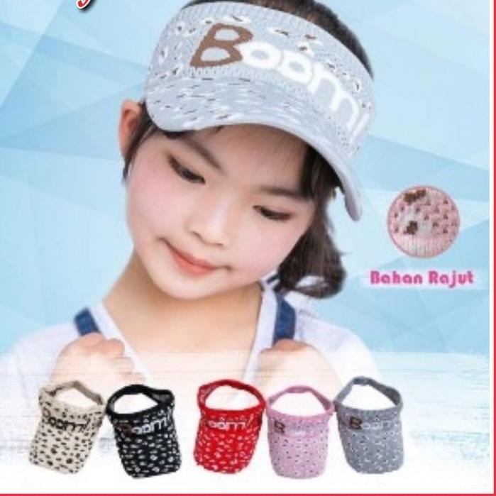 Topi Senam Anak Perempuan Cap Kids Korea / Topi Olahraga Anak / Topi Jogging Sport Hat Ukuran Kecil