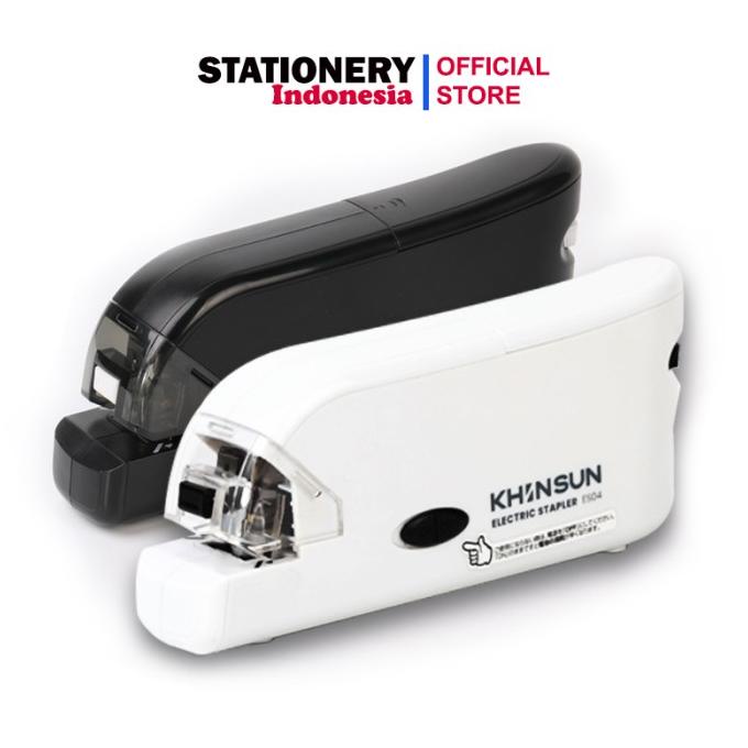 

Electric Stapler Staples Otomatis - Khinsun ES04 - Hitam ---Termurah---