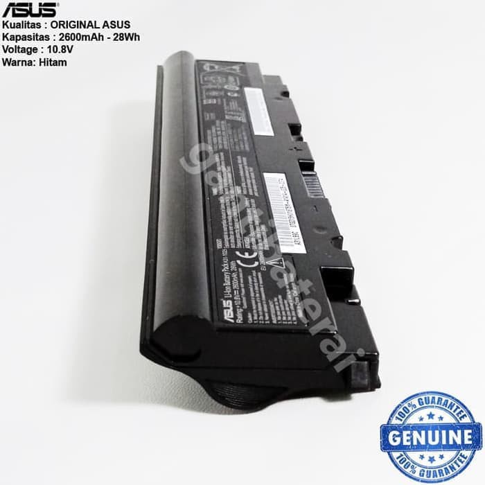 Original Baterai Asus Eee PC 1025 1025C 1225 1225C 1225B A32-1025