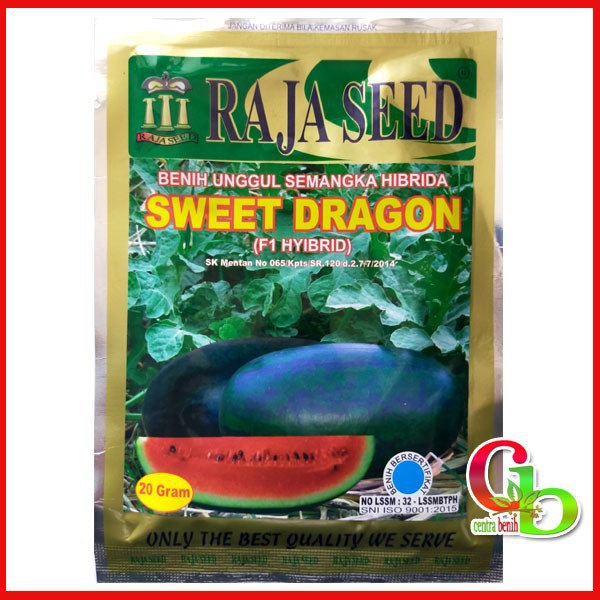 ISI 20GR - BENIH SEMANGKA INUL MERAH SWEET DRAGON F1 - BIBIT SEMANGKA