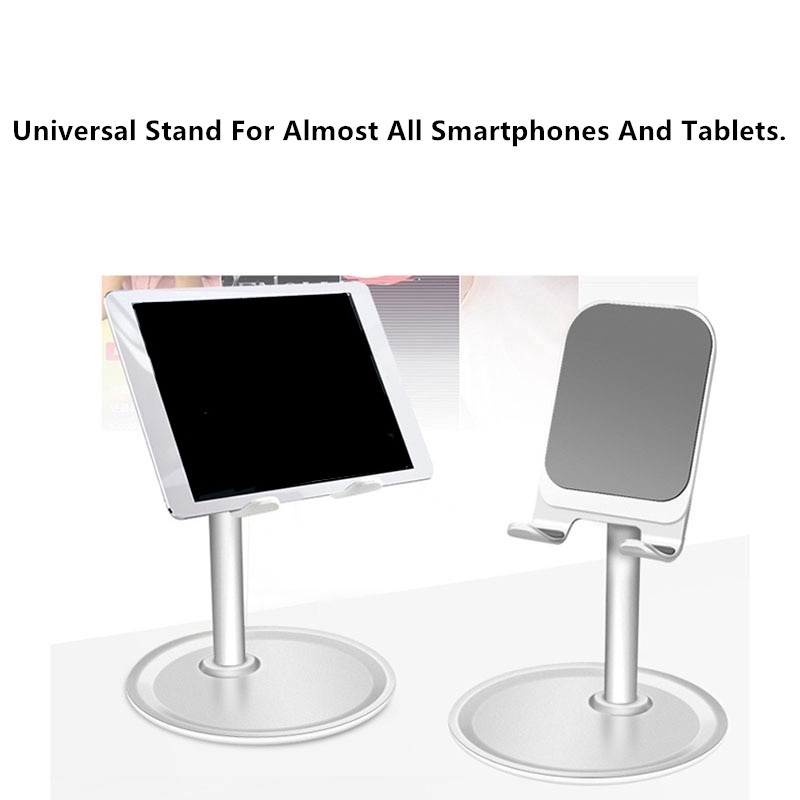 Stand Holder Handphone Bahan Metal Alloy Sudut Adjustable Untuk Meja
