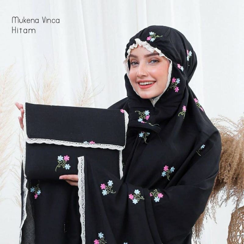 Mukena Dewasa Jumbo Vinca Rayon