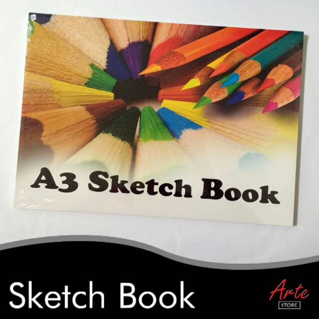 Buku Gambar - Sketch Book KIKY A3 (50 Lembar)
