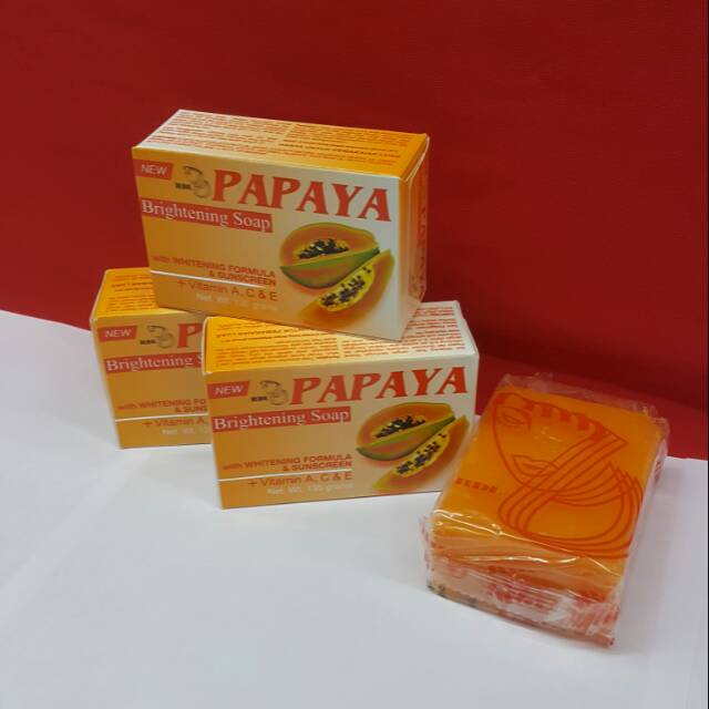 RDL PAPAYA BRIGHTENING SOAP ECER