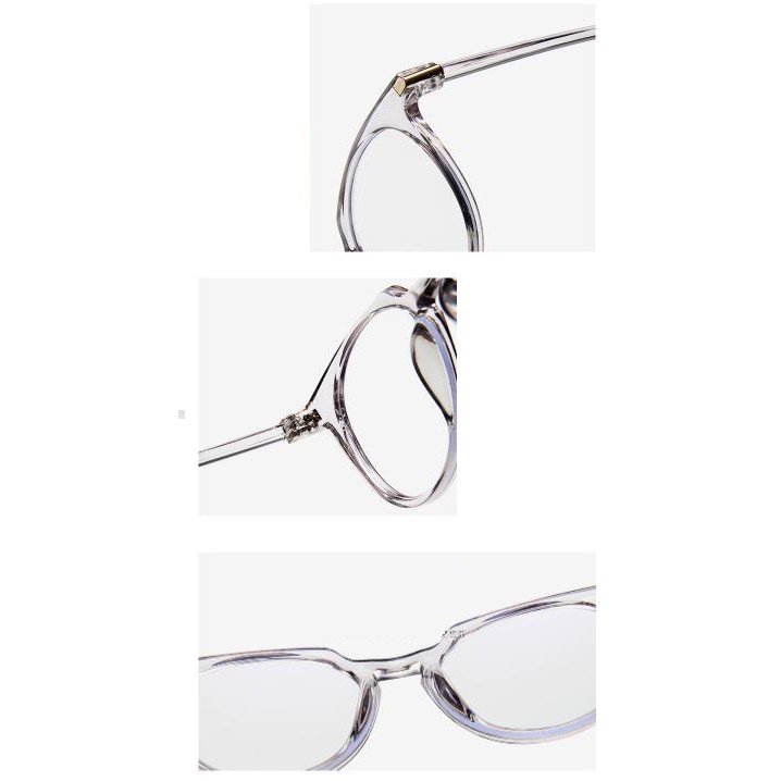 RSB VZ011 Kacamata Anti Radiasi Kacamata Wanita Pria Frame Sunglasses Anti Radiasi Lensa Transparan