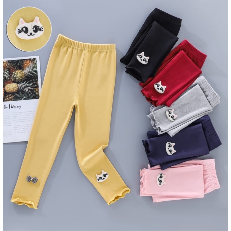 Legging Anak Perempuan Import/Legging Anak Import|Legging Anak Anak Import/6 Bulan - 9 Tahun 100% Cotton Import