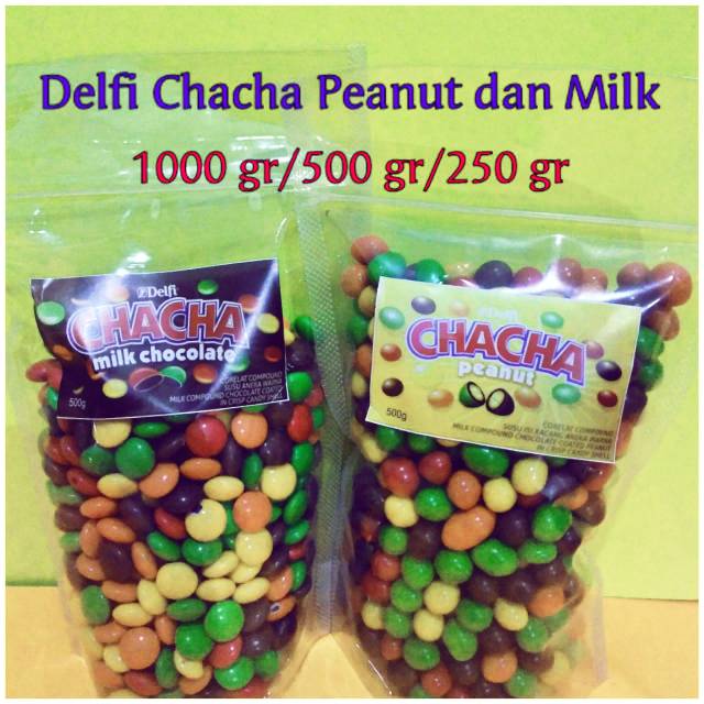 

Delfi chacha peanut dan milk 250 gr