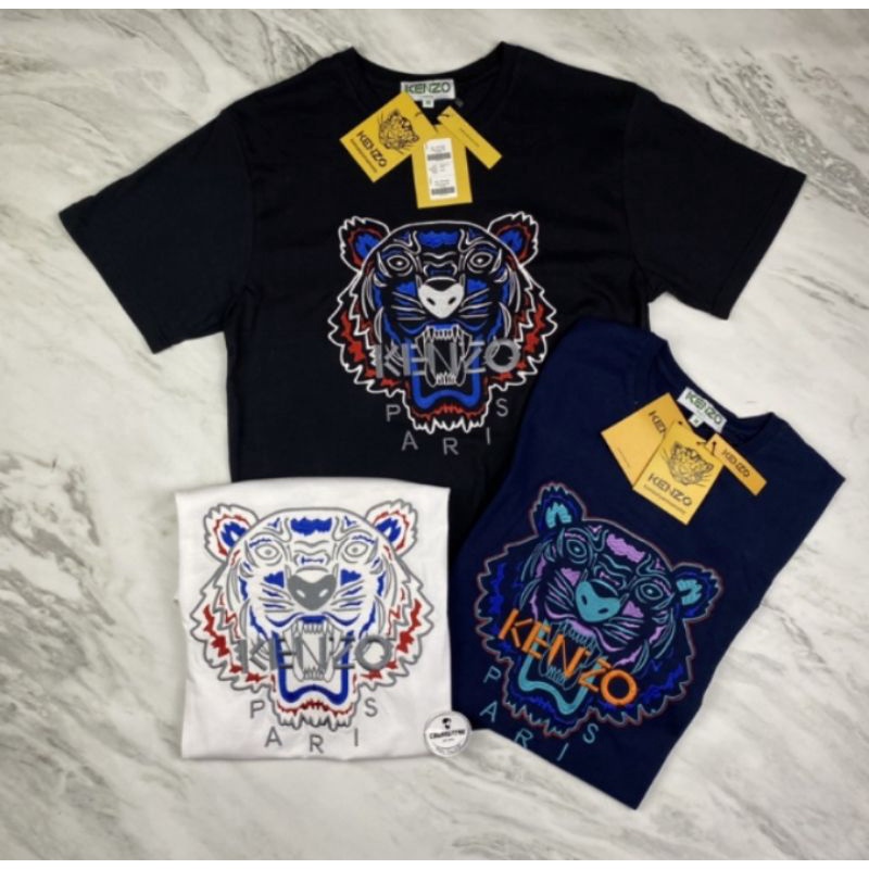 KAOS PRIA PREMIUM BRANDED KENZO TIGER PARIS