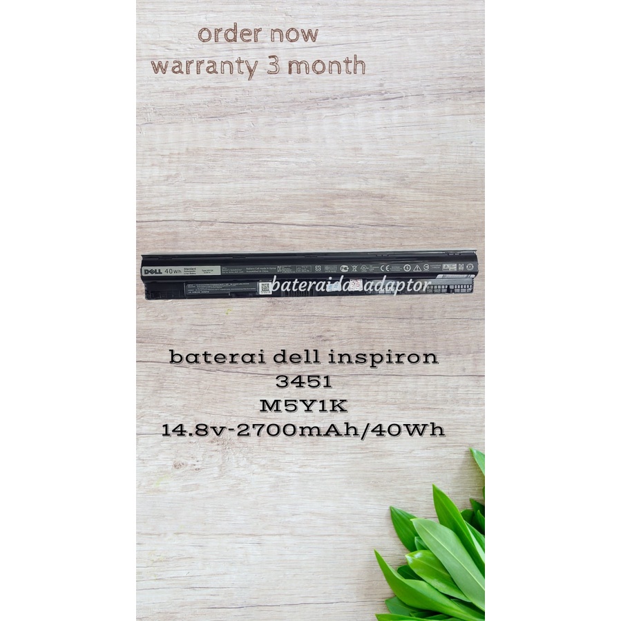 Baterai Dell Inspiron  3451 M5Y1K Original