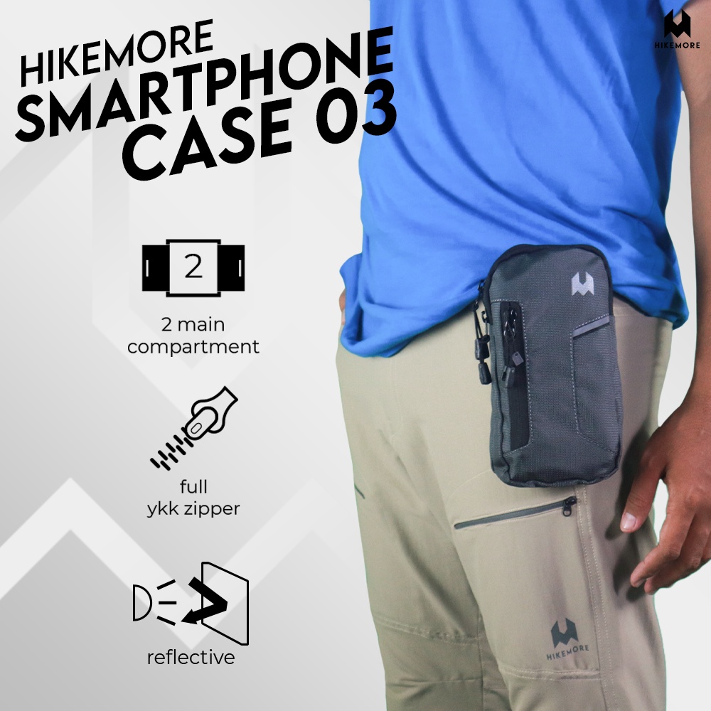 Hikemore Smartphone Case 03 Tas Selempang Pouch HP Handphone Original