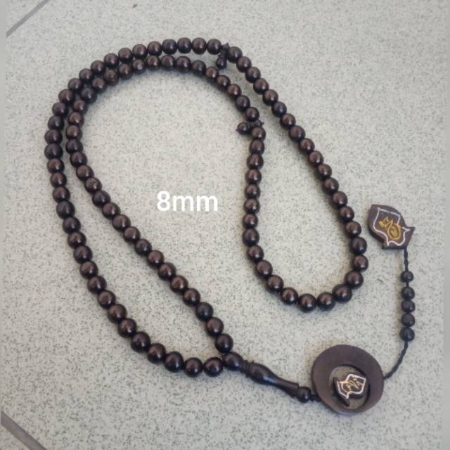 Tasbih 99 bulat kaukah kokka trompah rajah 2