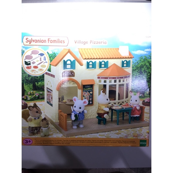 sylvanian families village pizzeria