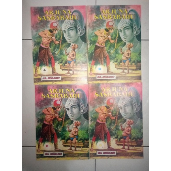 Jual Komik Wayang RA Kosasih Arjuna Sasrabahu Jilid ABCD Tamat | Shopee ...