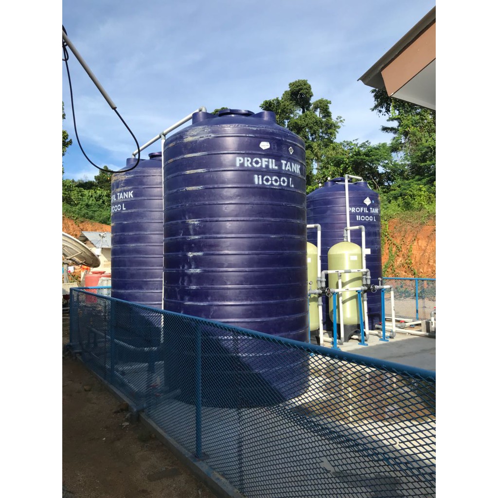 Tangki Air Plastik Profil Tank TDA 11000 Liter Kimia Chemical Toren