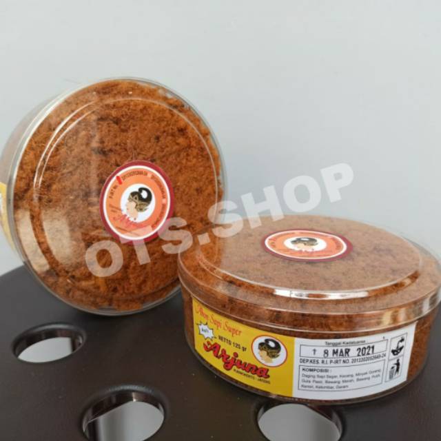 

ARJUNA ABON SAPI SUPER 125 GRAM (KEMASAN TOPLES)