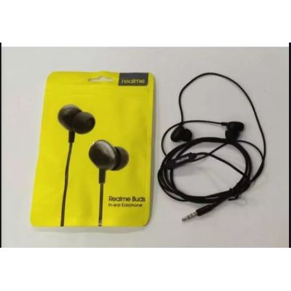 Hf Headset Buds RMA-101 in-ear Earphone Stereo Sound Extra Bass RealME