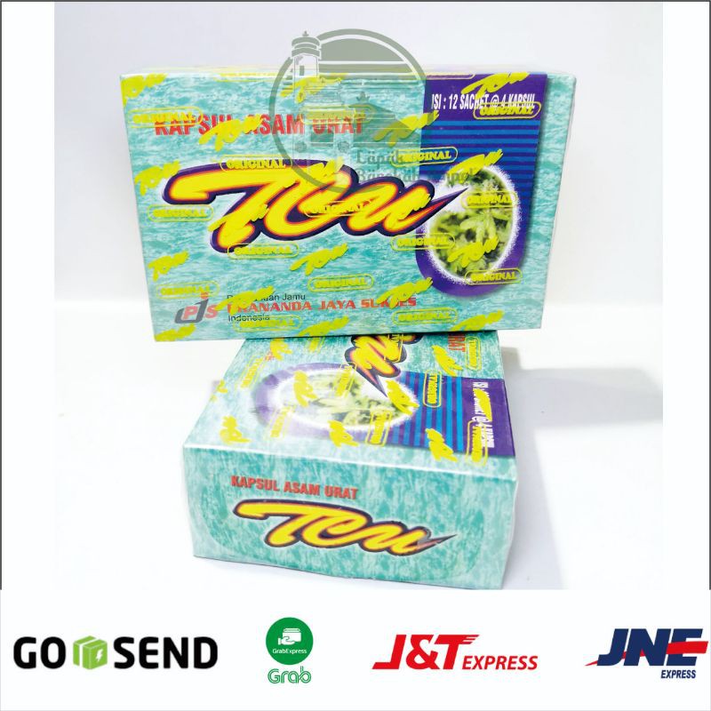 TCU TCN KAPSUL ASAM URAT Obat Tradisional Asam Urat Nyeri Tulang Pegal Linu Rematik Herbal Original