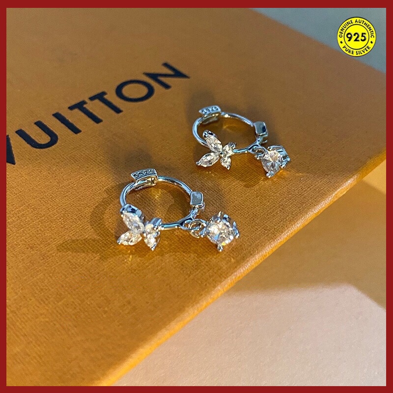 Anting Tusuk Sterling Silver 925 Untuk Wanita