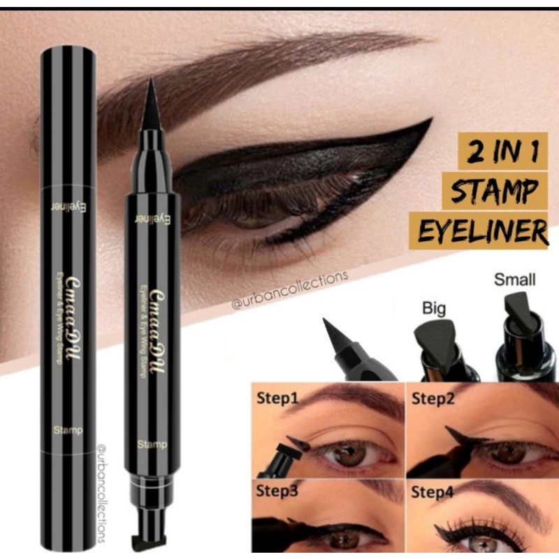 eyeliner 2in1 stempel wing small merk random