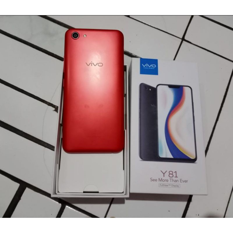 Vivo Y81 Mulus Fullsett Second