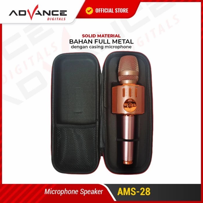 Advance Microphone Speaker Bluetooth AMS 28